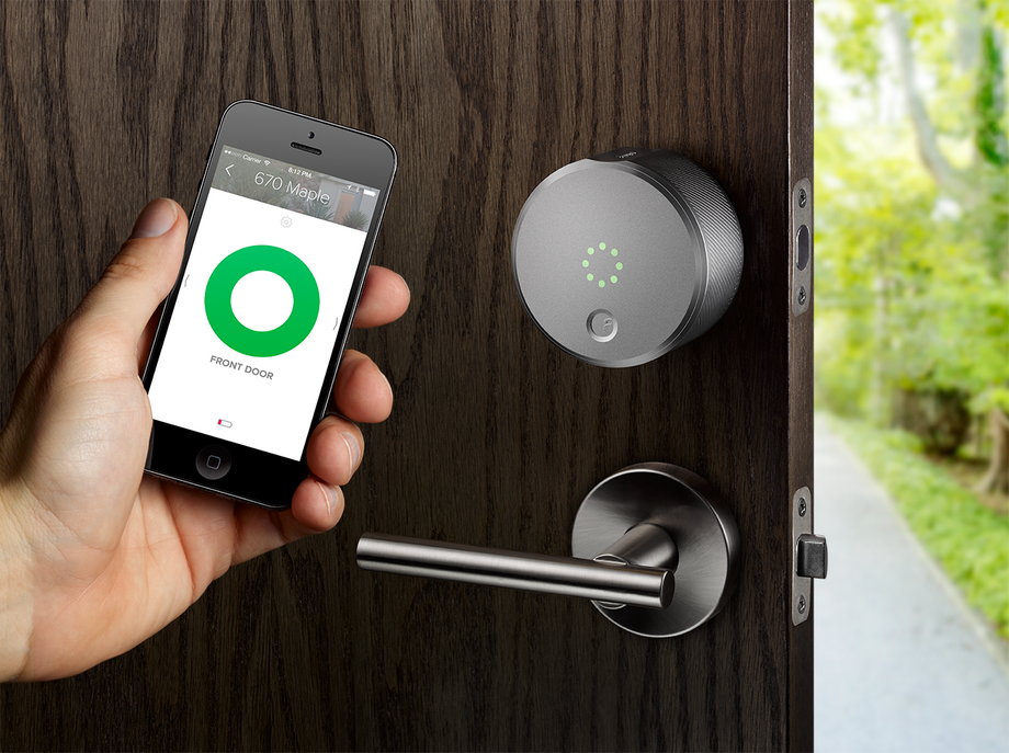 August Smart Lock replaces or supplements your traditional keyed entry with a smartphone app that can extend guest access, log visits, and keep your home safe from anywhere. The packaging also looks like a door, IDSA says, "providing users a seamless product experience from the moment of purchase."