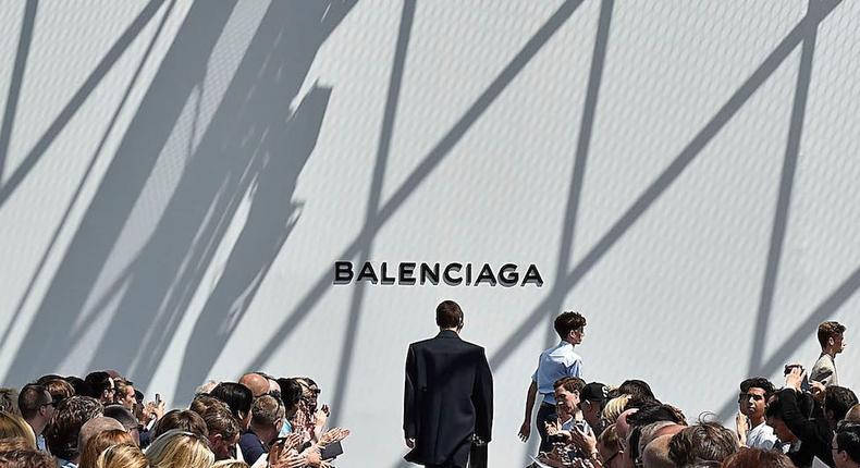 Balenciaga came under fire after releasing a controversial holiday campaign.Victor VIRGILE / Contributor / Getty Images