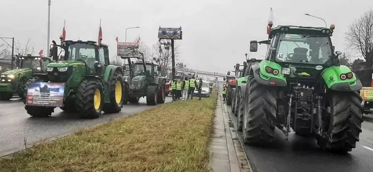 Ogólnopolski strajk rolników. Dzisiaj kierowcy znowu utkną w korkach