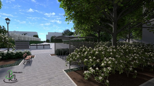 Podwórko przy ul. Krzywej będzie piękne