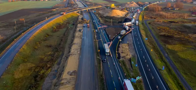 Duże zmiany w ruchu na autostradzie A1