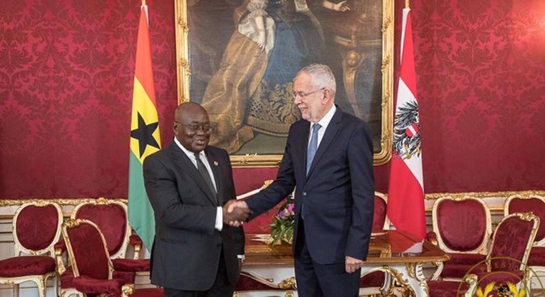 Akufo-Addo with Austrian President