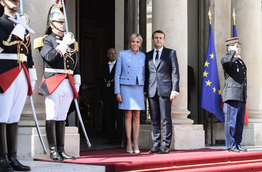 Żona prezydenta Francji chce być jak Melania Trump?