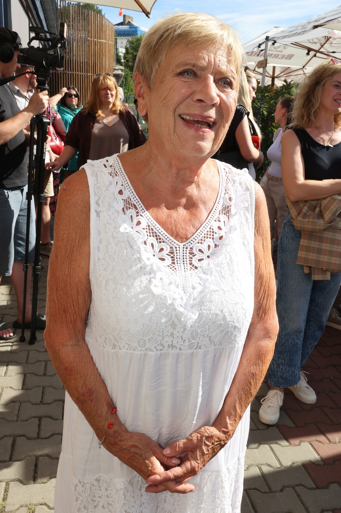 Česká herečka Jaroslava Obermaierová. 