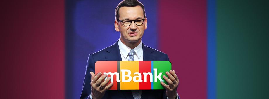 Mateusz Morawiecki chce przejąć mBank?