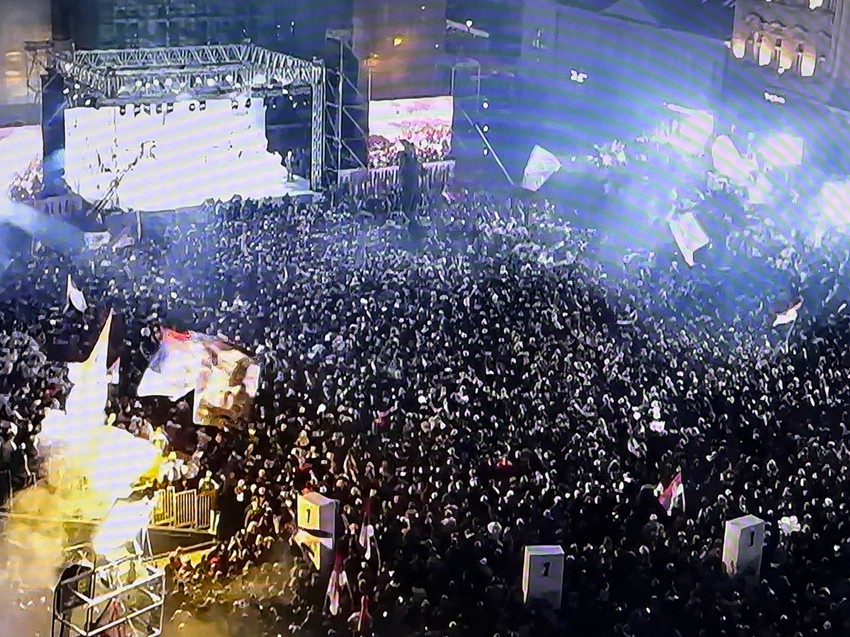 Aleksandar Vučić, skup liste "Ujedinjena Srbija"