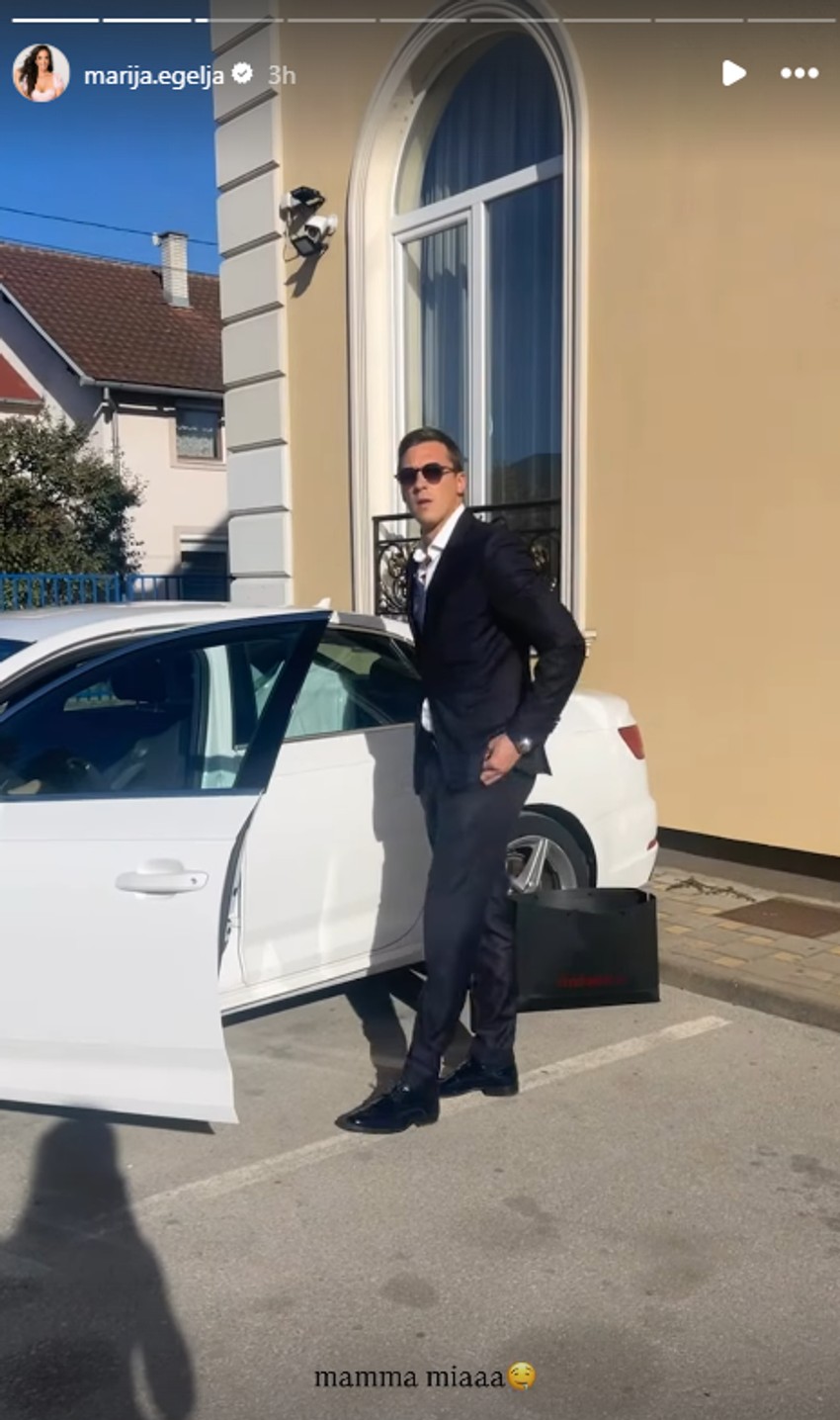 Marija Egelja pokazala muža