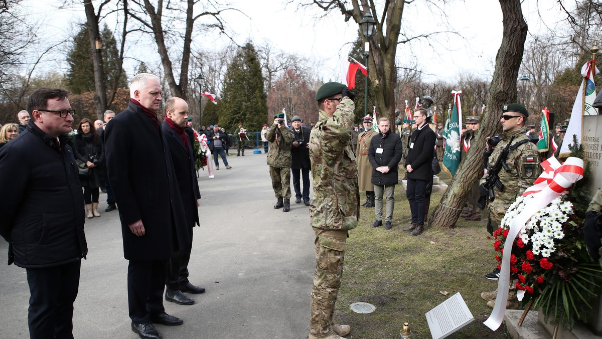 Kraków: Gowin, Terlecki i Anders na marszu ku czci Żołnierzy Wyklętych