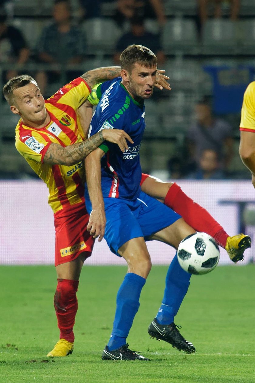 Pilka nozna. Ekstraklasa. Miedz Legnica - Zaglebie Lubin. 02.09.2018