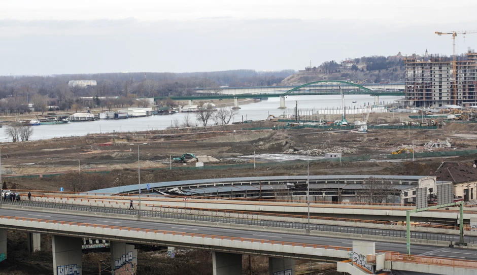 Mesto gde je pronađena bomba