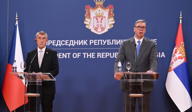 Andrej Babiš, Aleksandar Vučić