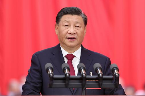 Xi Jinping na XX Zjeździe Komunistycznej Partii Chin 