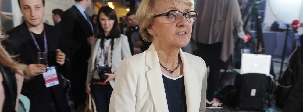 Sikorski i Rostowski o Danucie HuebnerRozmowa dotyczy także między innymi Danuty Hübner z PO, której przyznano pierwsze miejsce na liście wyborczej w Warszawie. 