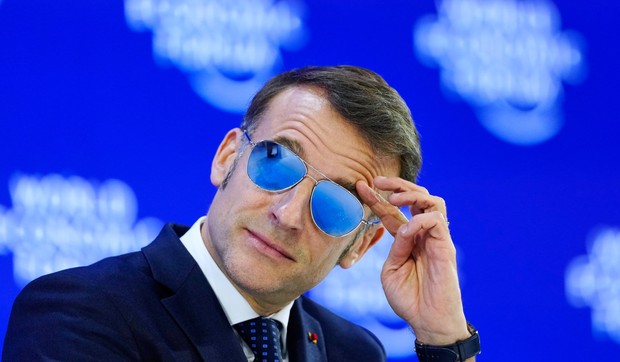 Emanuel Makron u Davosu 20. januara