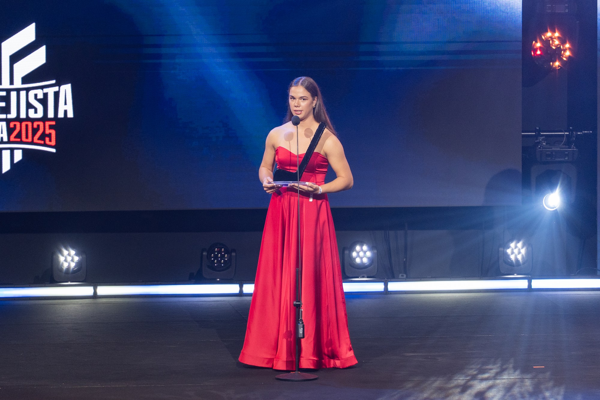 Galavečer Hokejista roka 2025 - Nela Lopušanová.