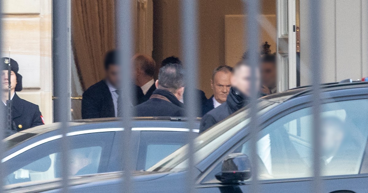 W takim nastroju opuszczał spotkanie z prezydentem. Tusk zabrał głos