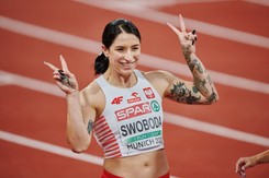 Ewa Swoboda rozpoczęła sezon halowy od drugiego miejsca w Karlsruhe