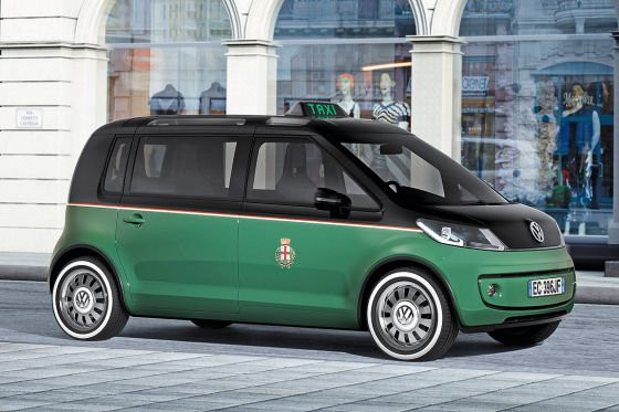Modne E-Taxi od Volkswagena