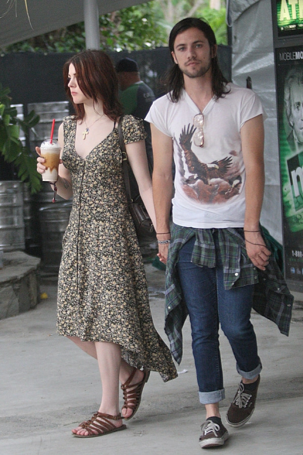 Frances Bean Cobain i Isaiah Silva (fot. Agencja BE&amp;W)