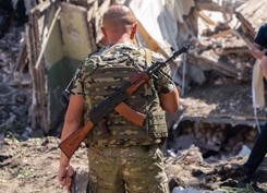 Ciężkie walki w obwodzie donieckim. 'Zadajemy dość mocne ciosy armii rosyjskiej'