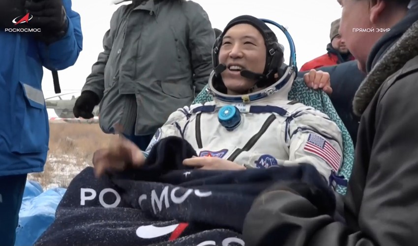 Sletanje letelice Sojuz