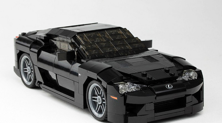 Remekül sikerült a Lexus LFA LEGO változata