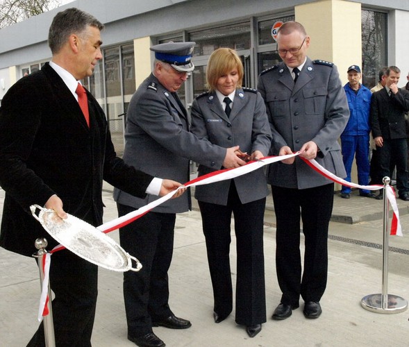 Policja z Gorzowa Wielkopolskiego otworzyła stację benzynową