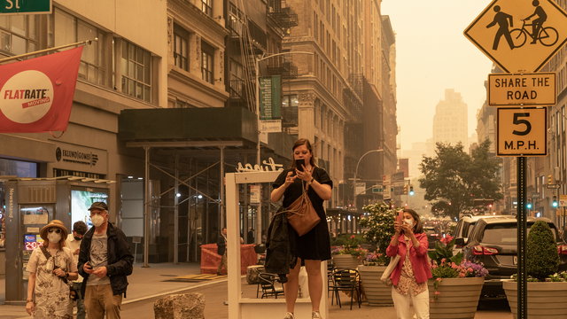 Posztapokaliptikus környezet: New York úgy néz ki, mintha épp a Dűnét forgatnák ott