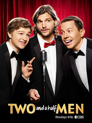 "Dwóch i pół" - plakat promujący 9. sezon