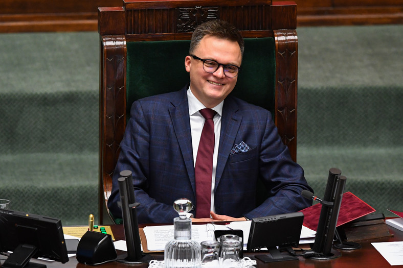 Szymon Hołownia został nowym marszałkiem Sejmu