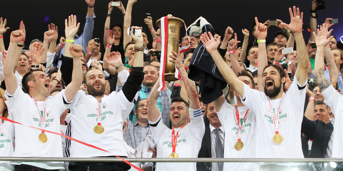 Legia świętuje Puchar Polski