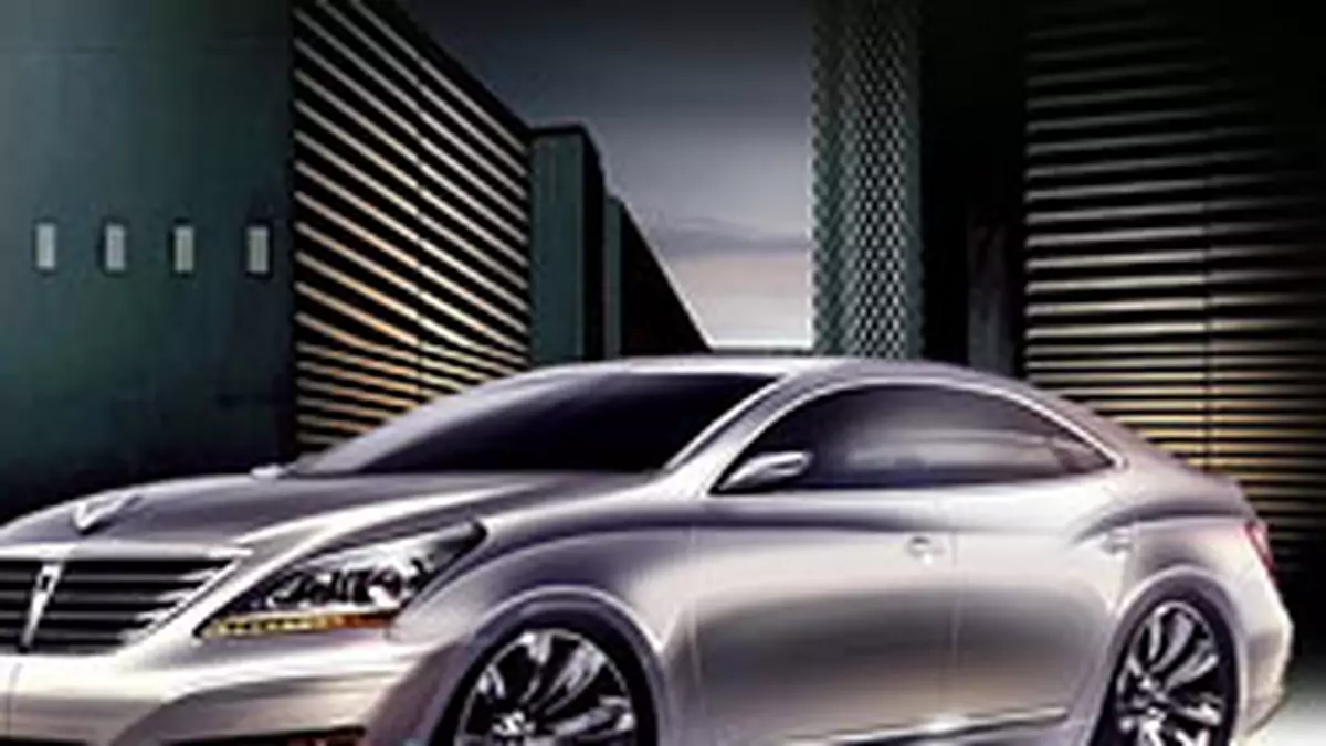 Hyundai Equus – szkice nowej luksusowej limuzyny