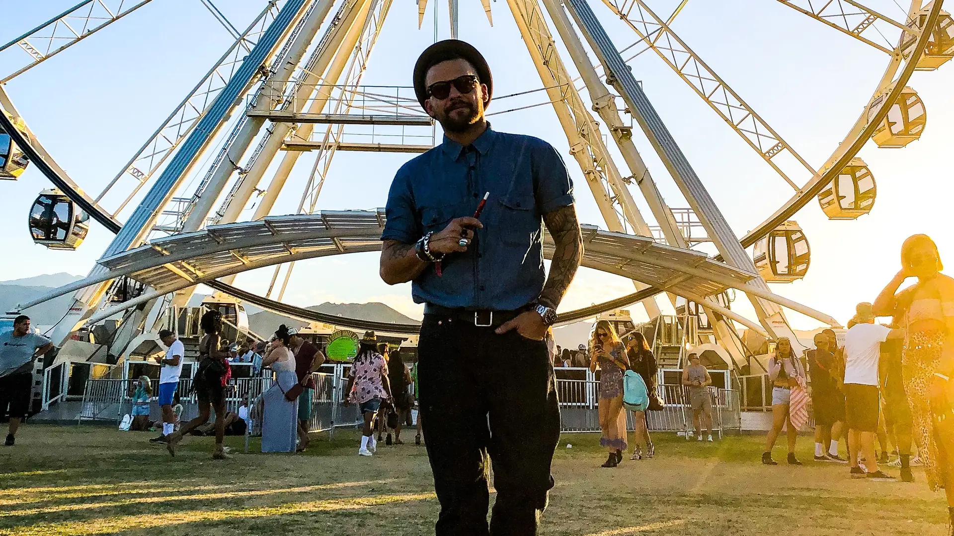 Coachella to nie tylko koncerty. Michał Piróg pokazał, jak bawić się bez hejtu