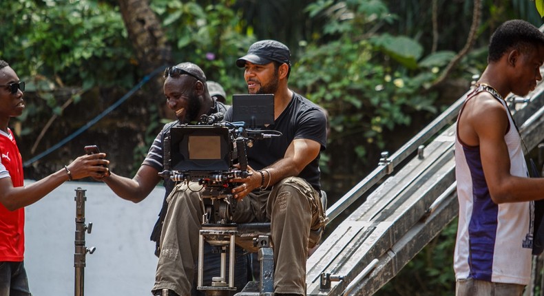 Ramsey Nouah takes on the role of an actor and director in 'Living in Bondage: Breaking Free' [ R&B PR]