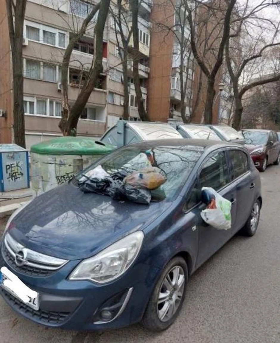 Parking uz kontejner