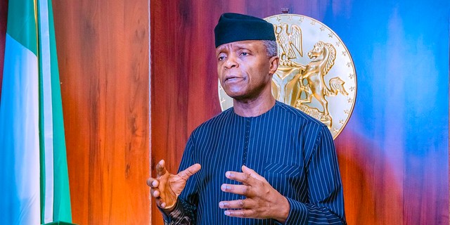 Vice President Yemi Osinbajo [Presidency]