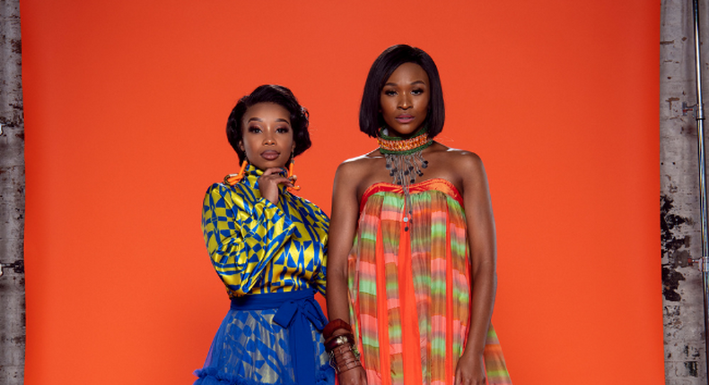 Noxolo Dlamini and Candice Modiselle in 'Jiva!' [News24]