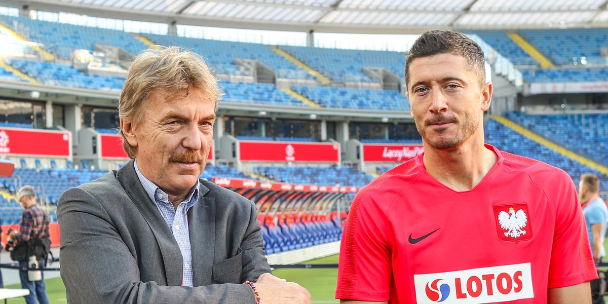 Zbigniew Boniek Robert Lewandowski 