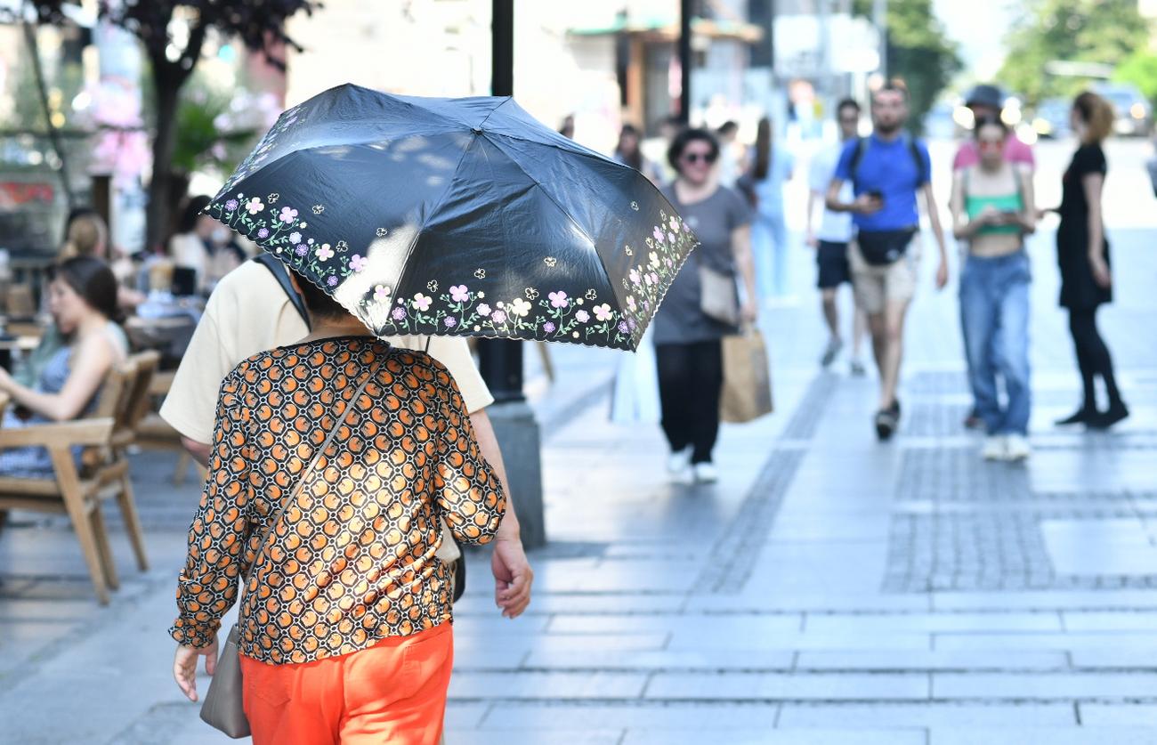 Starker Temperaturabfall in Serbien