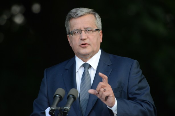 Prezydent Bronisław Komorowski. Fot. PAP/Jacek Turczyk