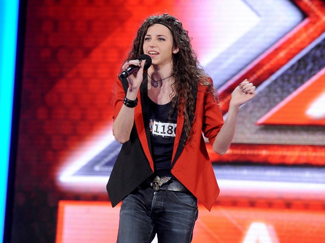 Michał Szpak w pierwszym odcinku 'X Factor'