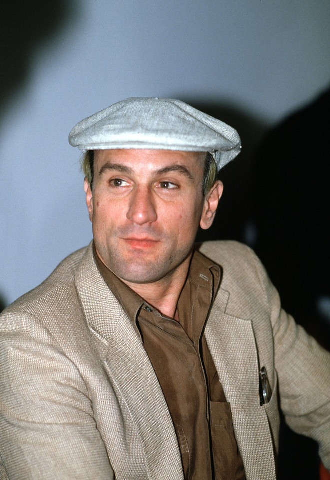 Robert De Niro na Festiwalu Filmowym w Cannes w 1983 r.