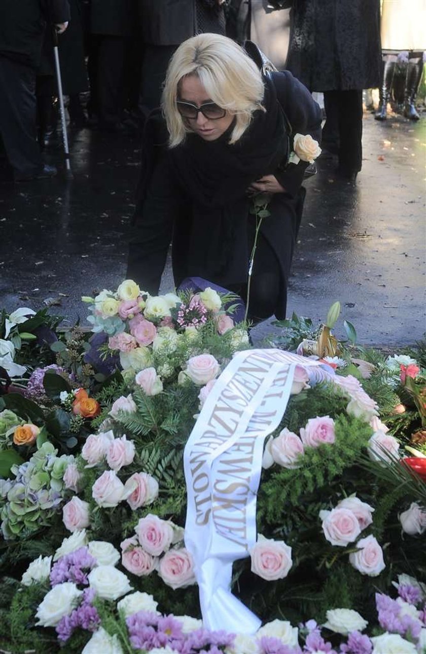 Polskie gwiazdy na pogrzebie królowej fotografii. ZDJĘCIA