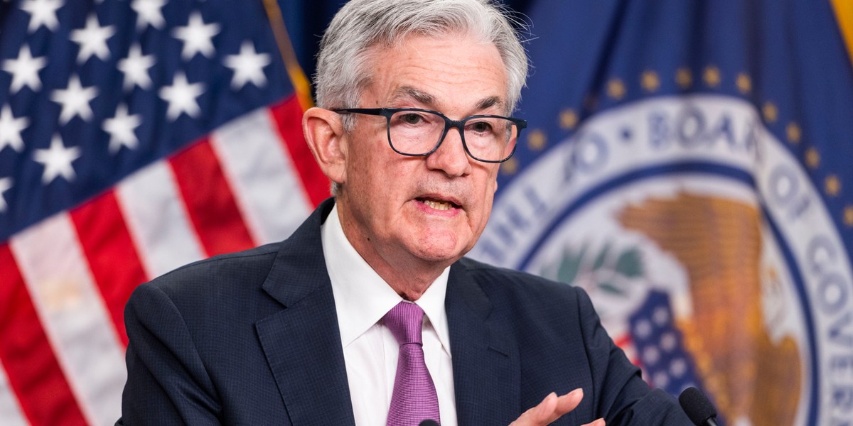 Szef Fed Jerome Powell. W środę Fed podniósł stopy procentowe w USA. 