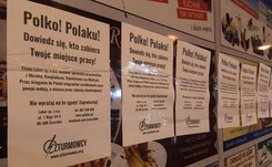 'Polko! Polaku! Dowiedz się, kto zabiera Twoje miejsce pracy!'. Nagonka na Ukraińców w Żyrardowie