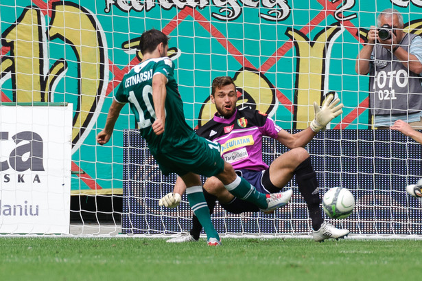 T-Mobile Ekstraklasa: Dwa karne i dwie kartki pomogły wygrać Śląskowi