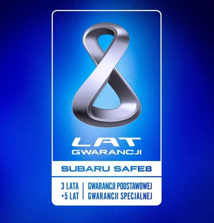 Subaru Safe8 (program 8-letniej gwarancji Subaru Import Polska)