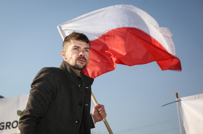 Protest rolników z AGROunii w Warszawie. Utrudnienia w ruchu