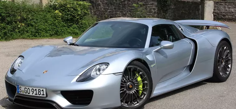 Porsche 918 Spyder - nowy rekordzista