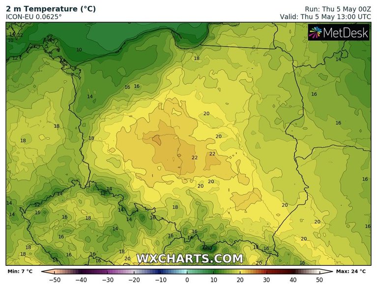 Temperatura sięgnie nawet 23 st. C